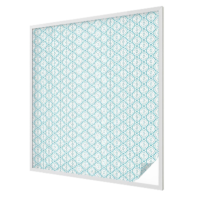 Ochranná fólia na sklo vitráž Oválna symetria