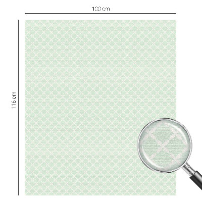 Matná fólia na okno vitráž Pastelová symetria