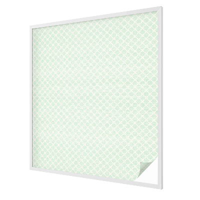 Matná fólia na okno vitráž Pastelová symetria