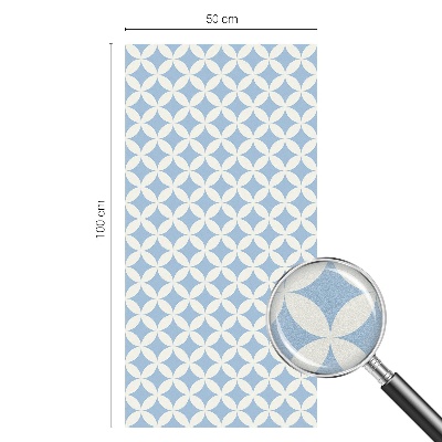 Samolepiaca fólia na sklo vitrážová Geometrická elegancia