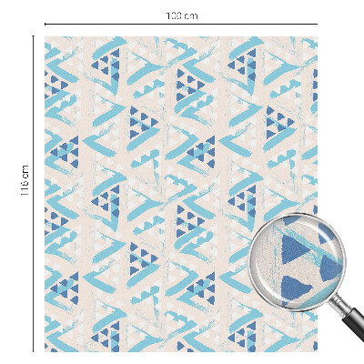 Nepriehľadná fólia na okno Geometrické vzory