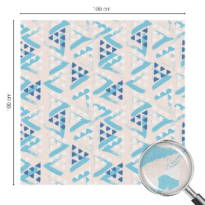 Nepriehľadná fólia na okno Geometrické vzory