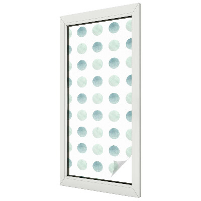 Fólia na sklo na ochranu súkromia Jemné kruhy