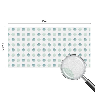 Fólia na sklo na ochranu súkromia Jemné kruhy