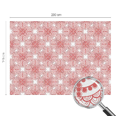 Matná fólia na okno vitráž Čipkové vzory