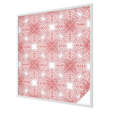 Matná fólia na okno vitráž Čipkové vzory