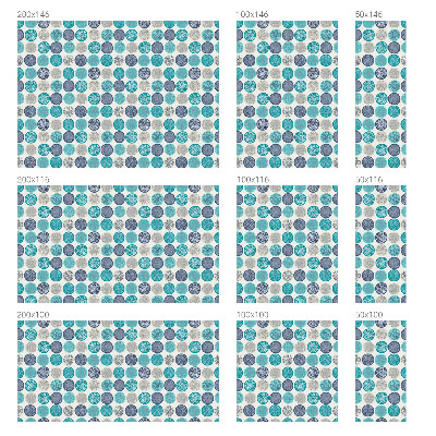 Fólia na sklo na ochranu súkromia Geometrické kruhy