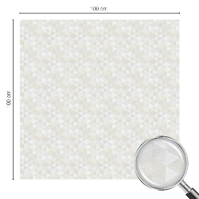 Matná fólia na okno vitráž Geometrické vzory