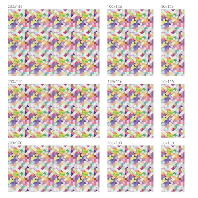 Samolepiaca fólia na sklo vitrážová Abstraktná mozaika