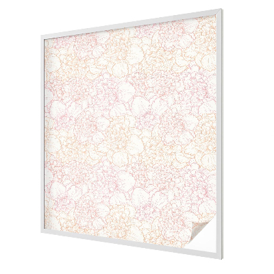 Nepriehľadná fólia na okno Kvetinová elegancia