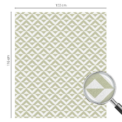 Fólia na sklo na ochranu súkromia Geometrické kosoštvorce