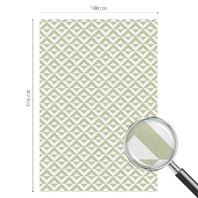 Fólia na sklo na ochranu súkromia Geometrické kosoštvorce