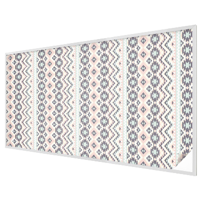 Fólia na sklo na ochranu súkromia Pastelová geometria