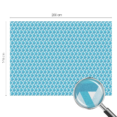 Ochranná fólia na sklo vitráž Geometrické kocky