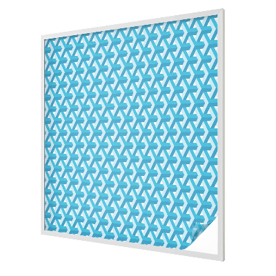 Ochranná fólia na sklo vitráž Geometrické kocky