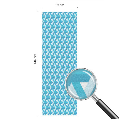 Ochranná fólia na sklo vitráž Geometrické kocky