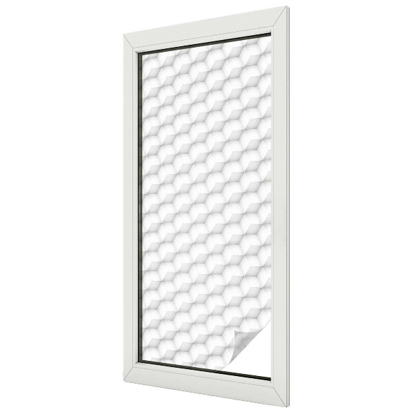 Fólia na sklo na ochranu súkromia Trojrozmerná mriežka