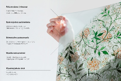 Nepriehľadná fólia na okno Geometrické trojuholníky