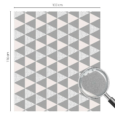 Ochranná fólia na sklo vitráž Moderná geometria