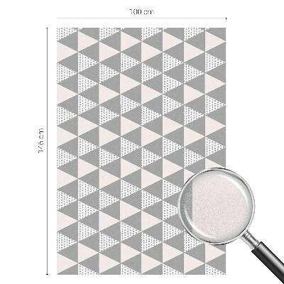 Ochranná fólia na sklo vitráž Moderná geometria