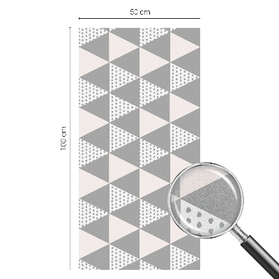 Ochranná fólia na sklo vitráž Moderná geometria