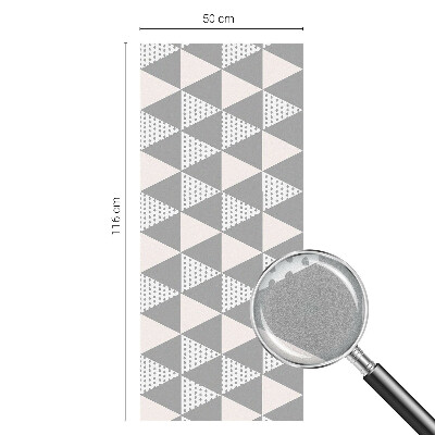 Ochranná fólia na sklo vitráž Moderná geometria