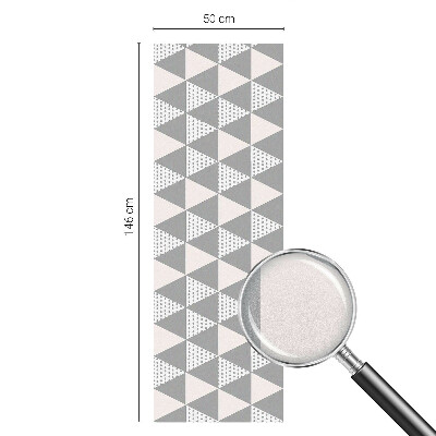 Ochranná fólia na sklo vitráž Moderná geometria