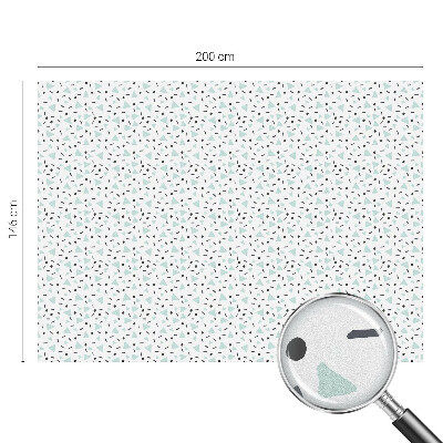 Fólia na sklo na ochranu súkromia Geometrické útvary