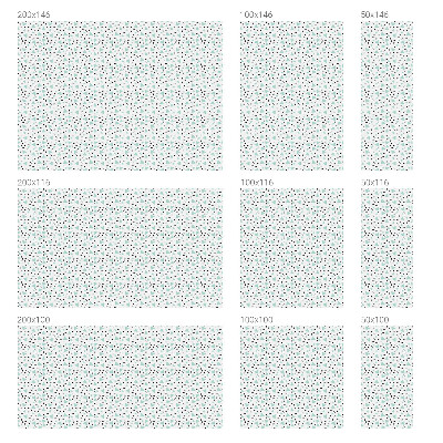 Fólia na sklo na ochranu súkromia Geometrické útvary
