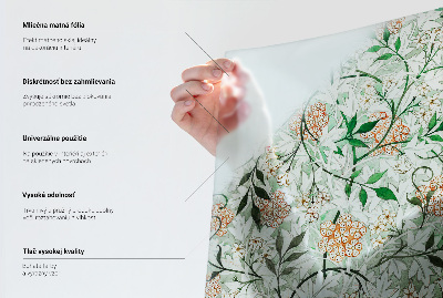 Fólia na sklo na ochranu súkromia Geometrické útvary