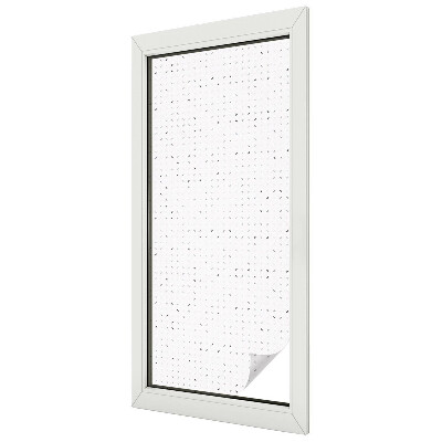 Samolepiaca fólia na sklo vitrážová Minimalistické bodky