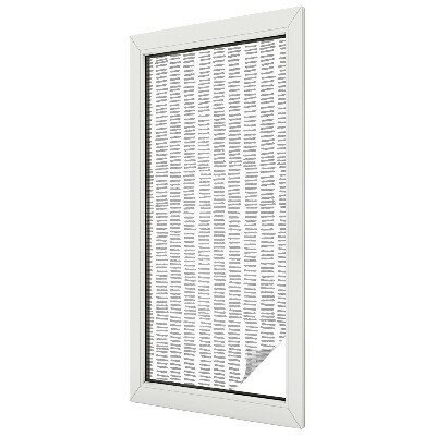 Matná fólia na okno vitráž Minimalistické línie