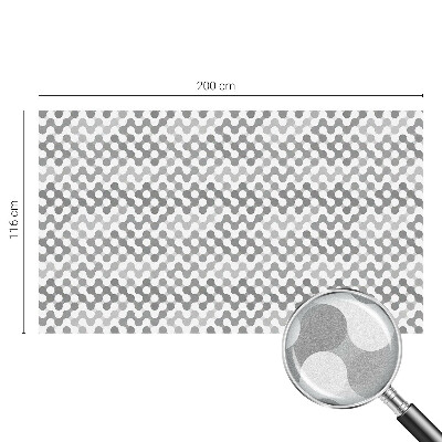 Nepriehľadná fólia na okno Geometria vĺn