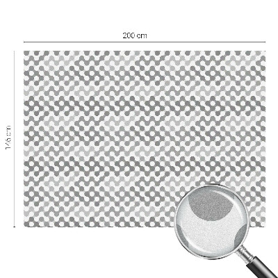 Nepriehľadná fólia na okno Geometria vĺn