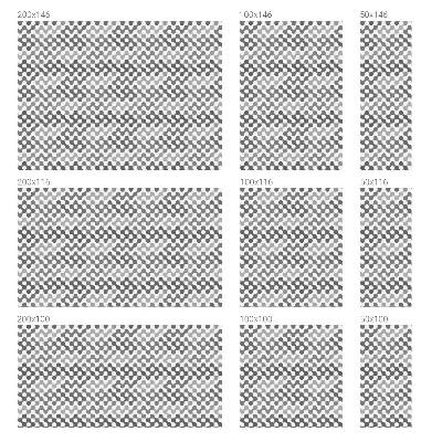 Nepriehľadná fólia na okno Geometria vĺn