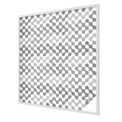 Nepriehľadná fólia na okno Geometria vĺn