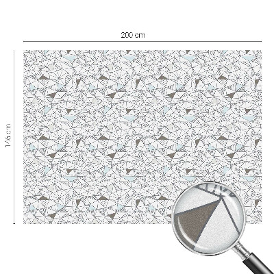 Ochranná fólia na sklo vitráž Abstraktné tvary