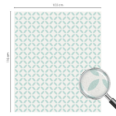 Fólia na sklo na ochranu súkromia Abstraktné tvary