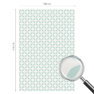 Fólia na sklo na ochranu súkromia Abstraktné tvary