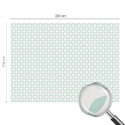 Fólia na sklo na ochranu súkromia Abstraktné tvary