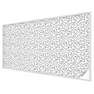 Samolepiaca fólia na sklo vitrážová Abstraktné cikcaky