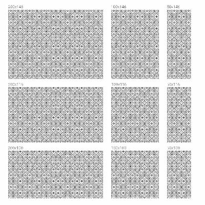 Ochranná fólia na sklo vitráž Kosoštvorcová harmónia