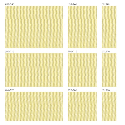 Nepriehľadná fólia na okno Žlté cikcaky