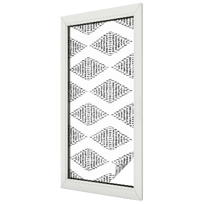 Ochranná fólia na sklo vitráž Geometrické diamanty