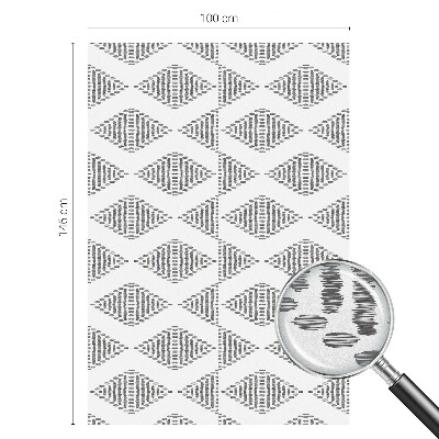 Ochranná fólia na sklo vitráž Geometrické diamanty