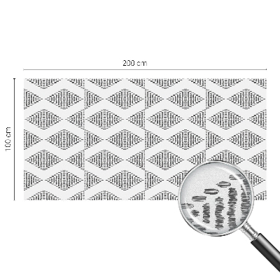 Ochranná fólia na sklo vitráž Geometrické diamanty
