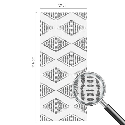 Ochranná fólia na sklo vitráž Geometrické diamanty