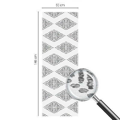 Ochranná fólia na sklo vitráž Geometrické diamanty
