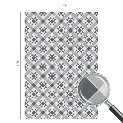 Samolepiaca fólia na sklo vitrážová Geometrické vzory