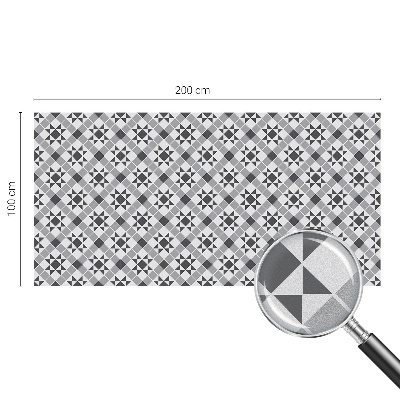 Samolepiaca fólia na sklo vitrážová Geometrické vzory